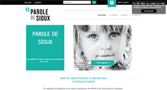 Desktop Screenshot of paroledesioux.com